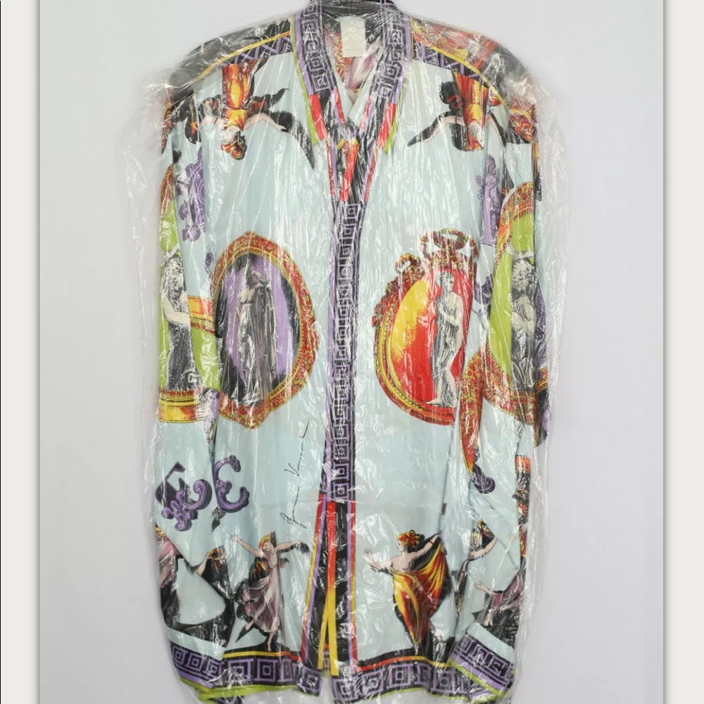 Vintage and Authentic Versace Silk Men’s Shirt